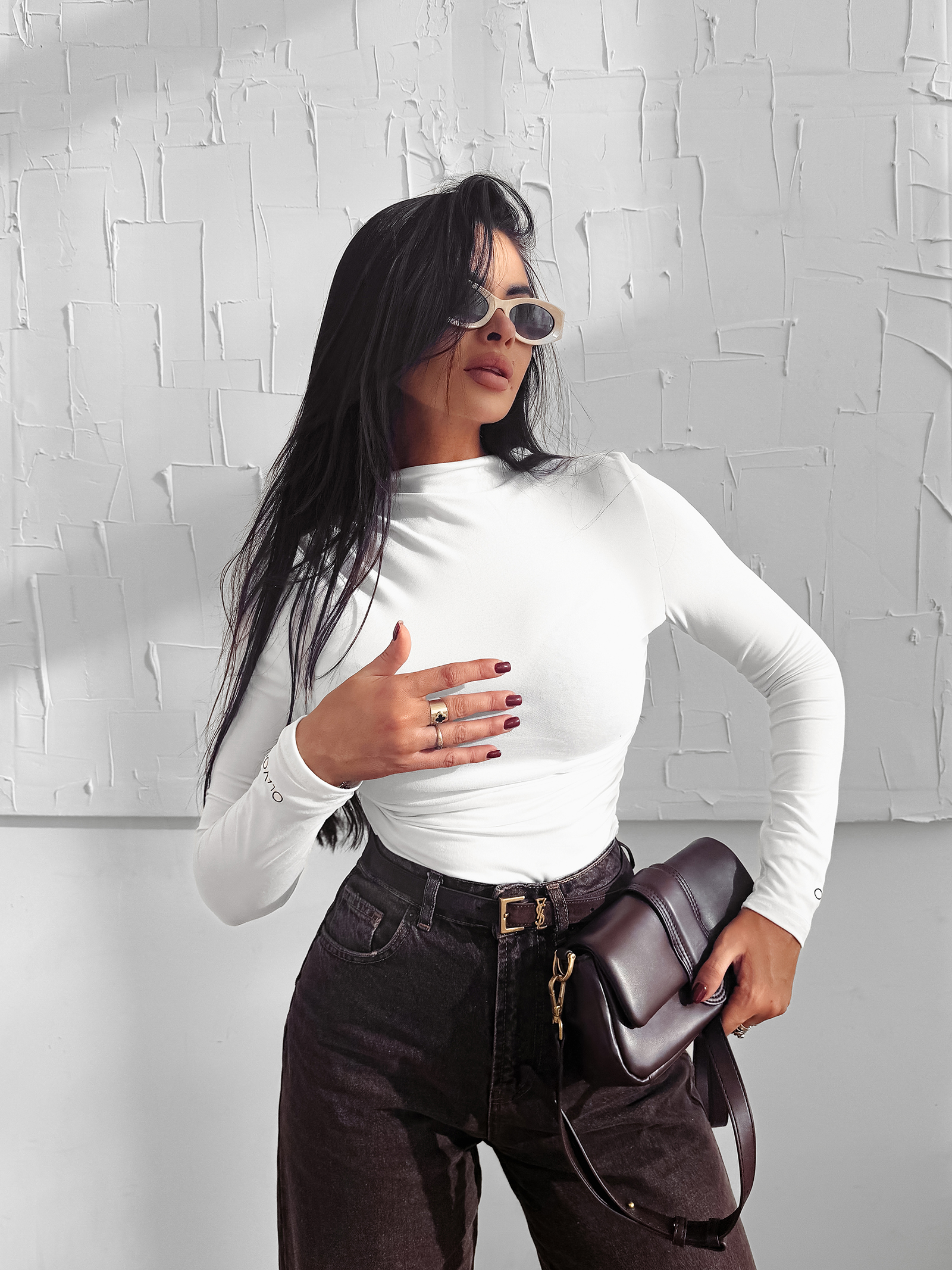 Bluzka damska OLAVOGA NERELIA ecru