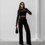 Bluzka damska OLAVOGA SEPIA czarna