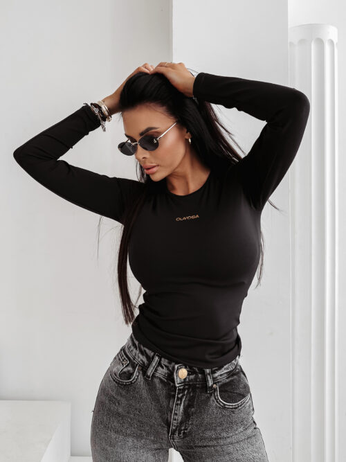 Bluzka damska OLAVOGA SIMBI czarna