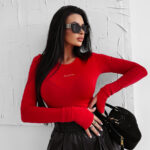 Body modelujące OLAVOGA NOMA czerwone