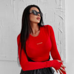 Body modelujące OLAVOGA NOMA czerwone