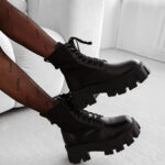 Workery damskie OLAVOGA TREAKLY czarne