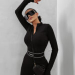 Kombinezon damski OLAVOGA TRUE SHAPE czarny