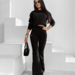 Komplet damski OLAVOGA MOSSEIL czarny