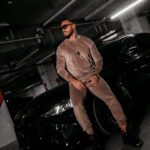 Komplet męski OLAVOGA VELVET ASH latte