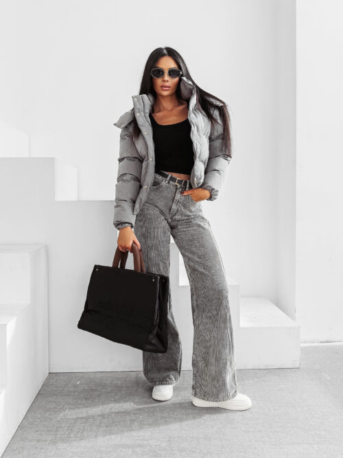 Kurtka damska OLAVOGA LUAGE szara