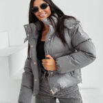 Kurtka damska OLAVOGA LUAGE szara