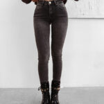 Spodnie damskie OLAVOGA NOON szare