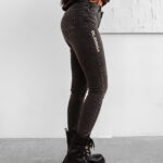 Spodnie damskie OLAVOGA NOON szare