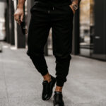 Spodnie męskie OLAVOGA NOVAVIIC czarne