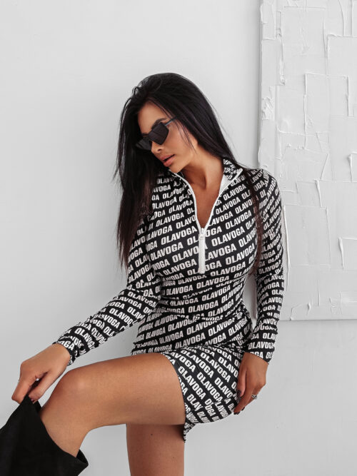 Sukienka dopasowana OLAVOGA MOON GLORY czarna