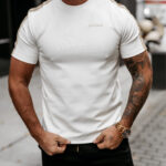 T-shirt męski OLAVOGA FLYRAIC ecru