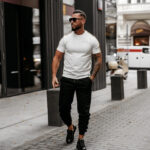 T-shirt męski OLAVOGA FLYRAIC ecru