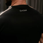 T-shirt męski OLAVOGA FLYRAIC czarny