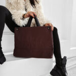 Torba damska OLAVOGA FIOE brązowa