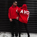 Bluza damska OLAVOGA VINTA czerwona