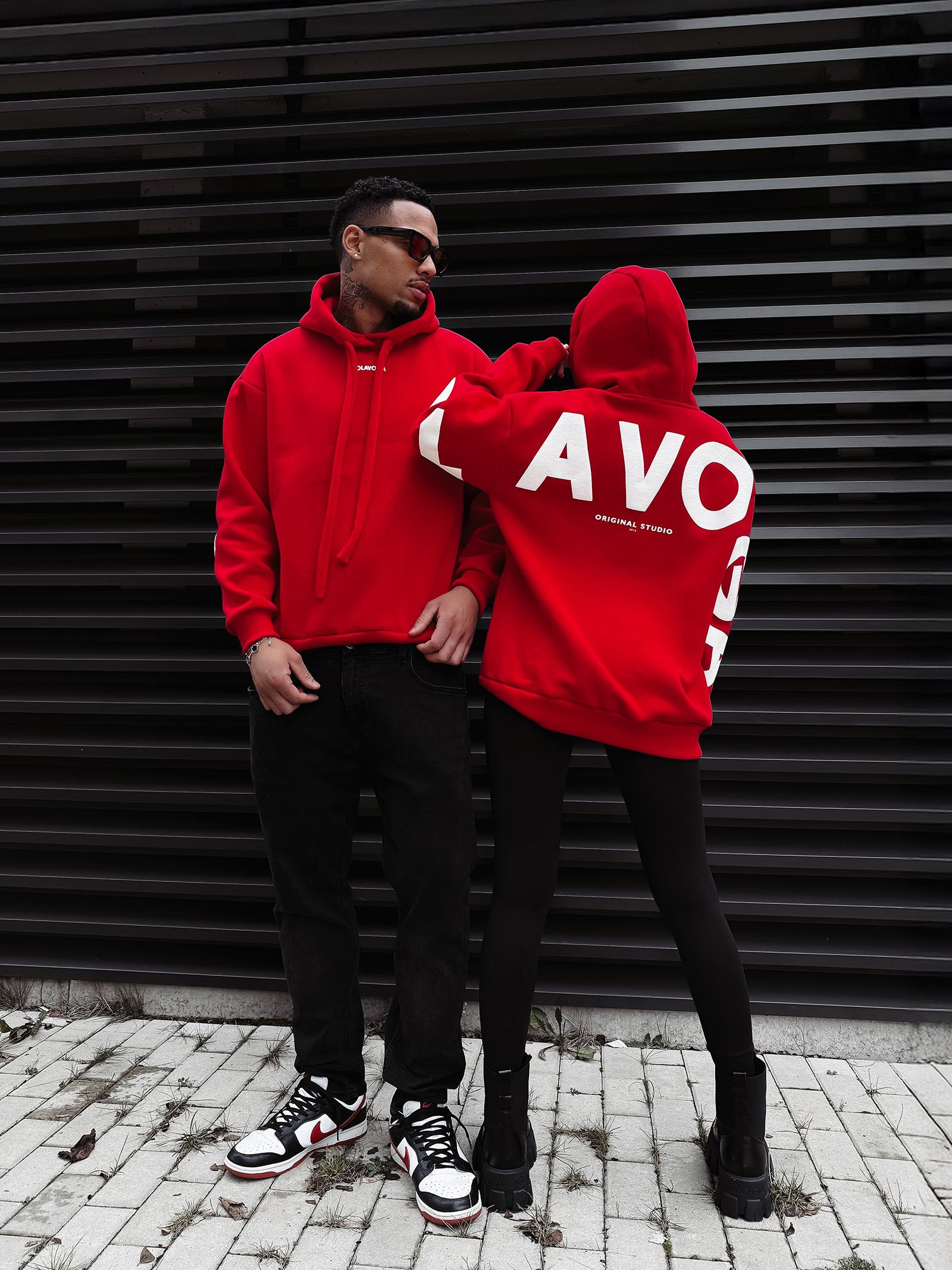 Bluza męska OLAVOGA VINTA czerwona