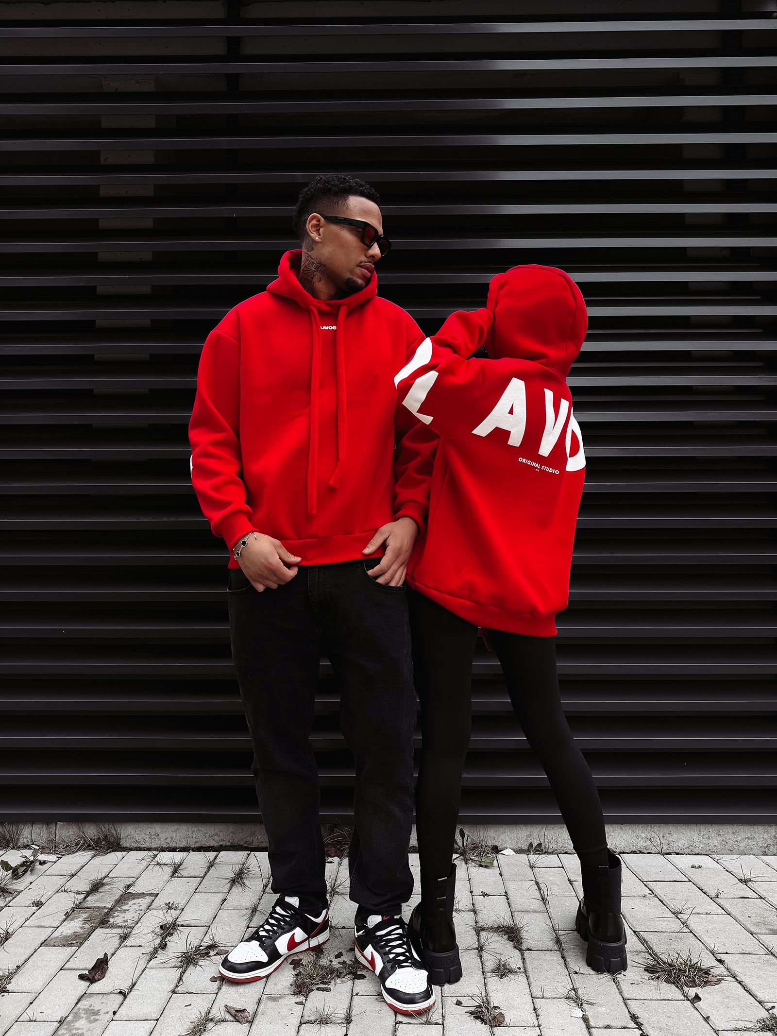 Bluza męska OLAVOGA VINTA czerwona