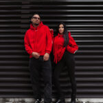 Bluza męska OLAVOGA VINTA czerwona