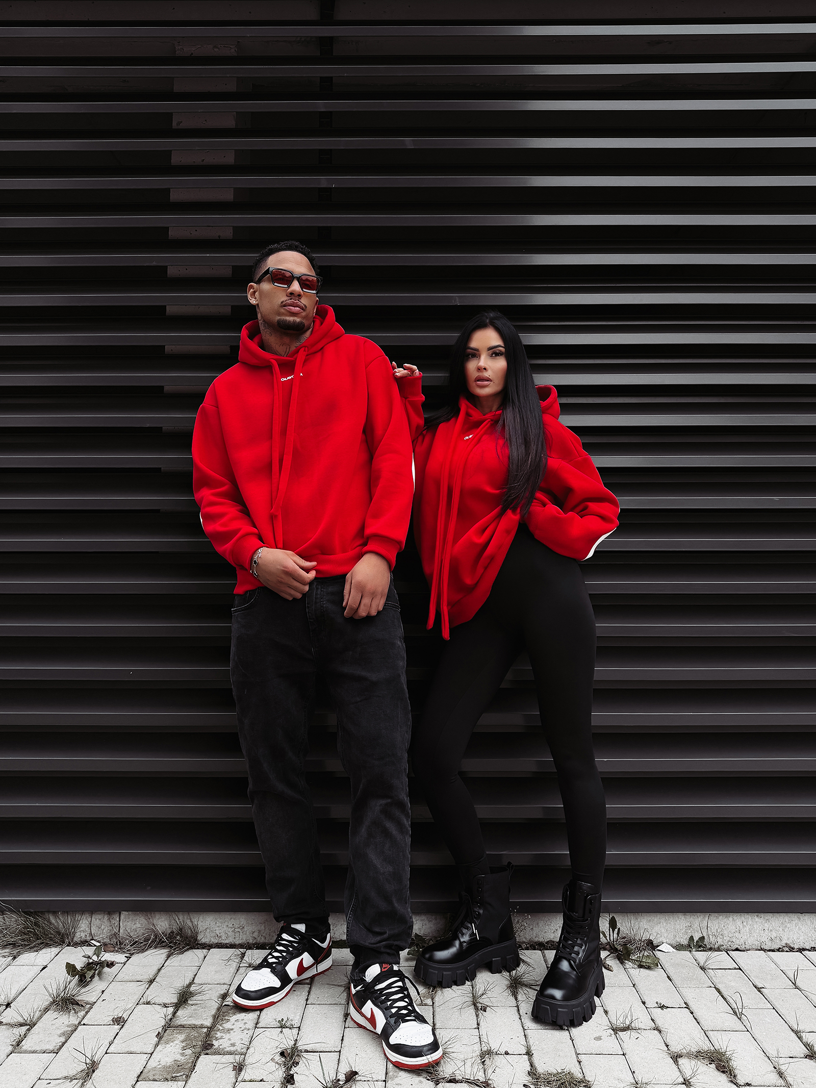 Bluza męska OLAVOGA VINTA czerwona