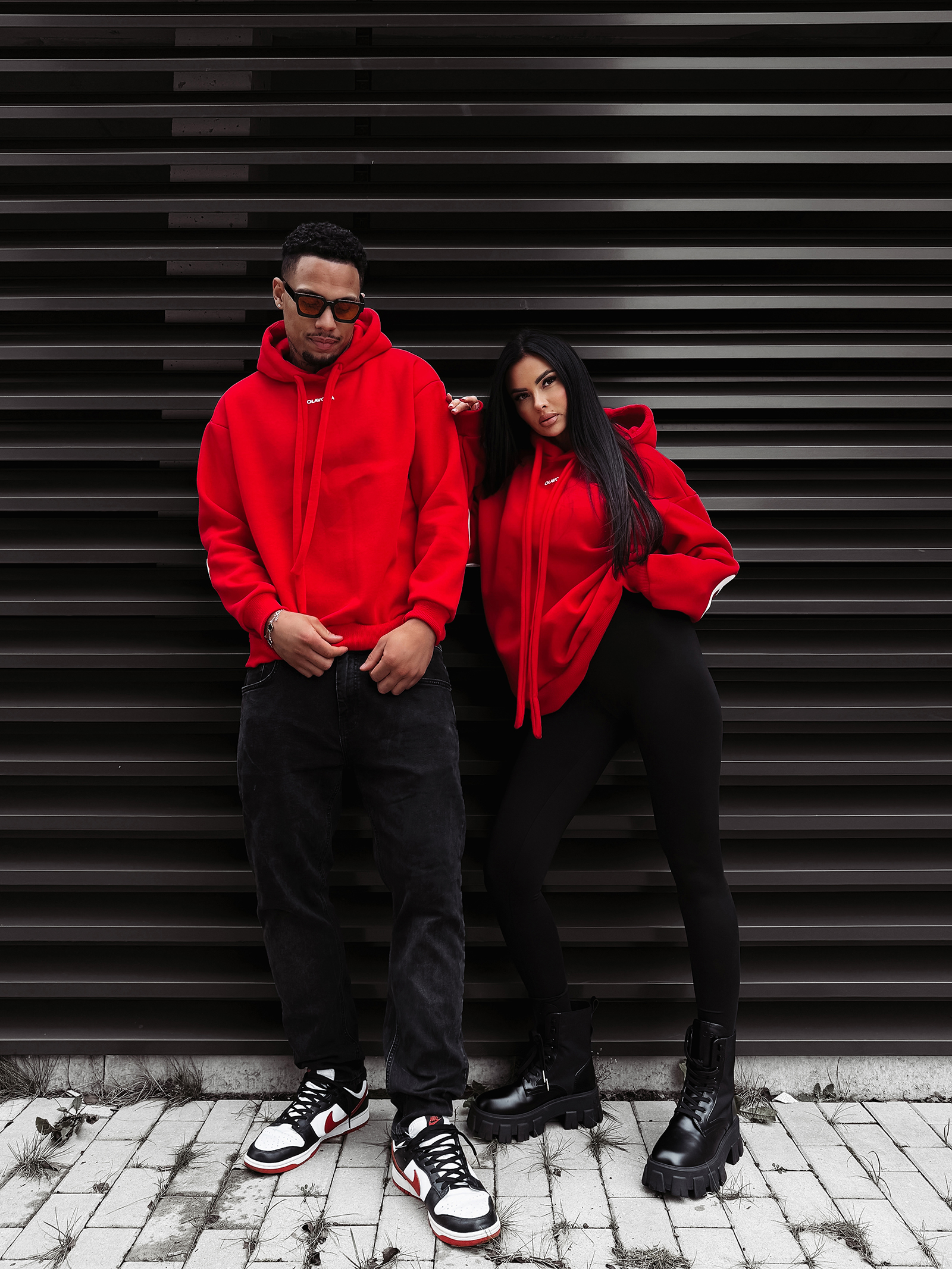 Bluza męska OLAVOGA VINTA czerwona