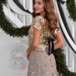 Spódniczko-spodenki Gorden Mini beżowe