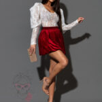 Body koronkowe NB Estrella Brillante białe