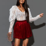 Body koronkowe NB Estrella Brillante białe