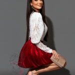 Body koronkowe NB Estrella Brillante białe