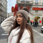 Czapka z pomponem Boreal cappuccino