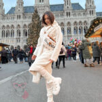 Płaszcz damski OLAVOGA MINO ecru