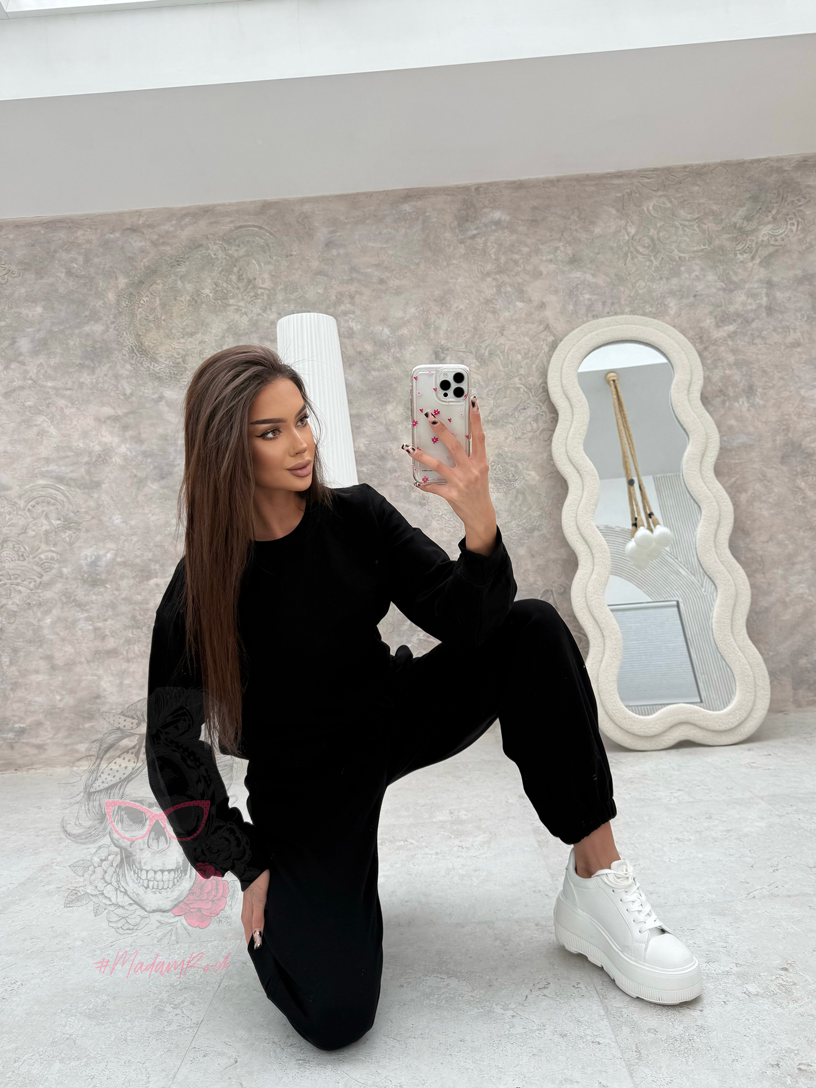 Komplet dresowy Ritmo Urbano czarny