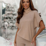 Komplet dzianinowy Eternal Grace beżowy