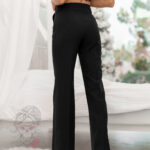 Spodnie klasyczne Alma de la Noche czarne