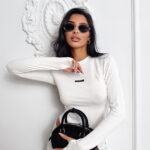 Bluzka damska OLAVOGA SOLENITE ecru