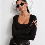 Body dopasowane OLAVOGA ETERNAL GRACE czarne