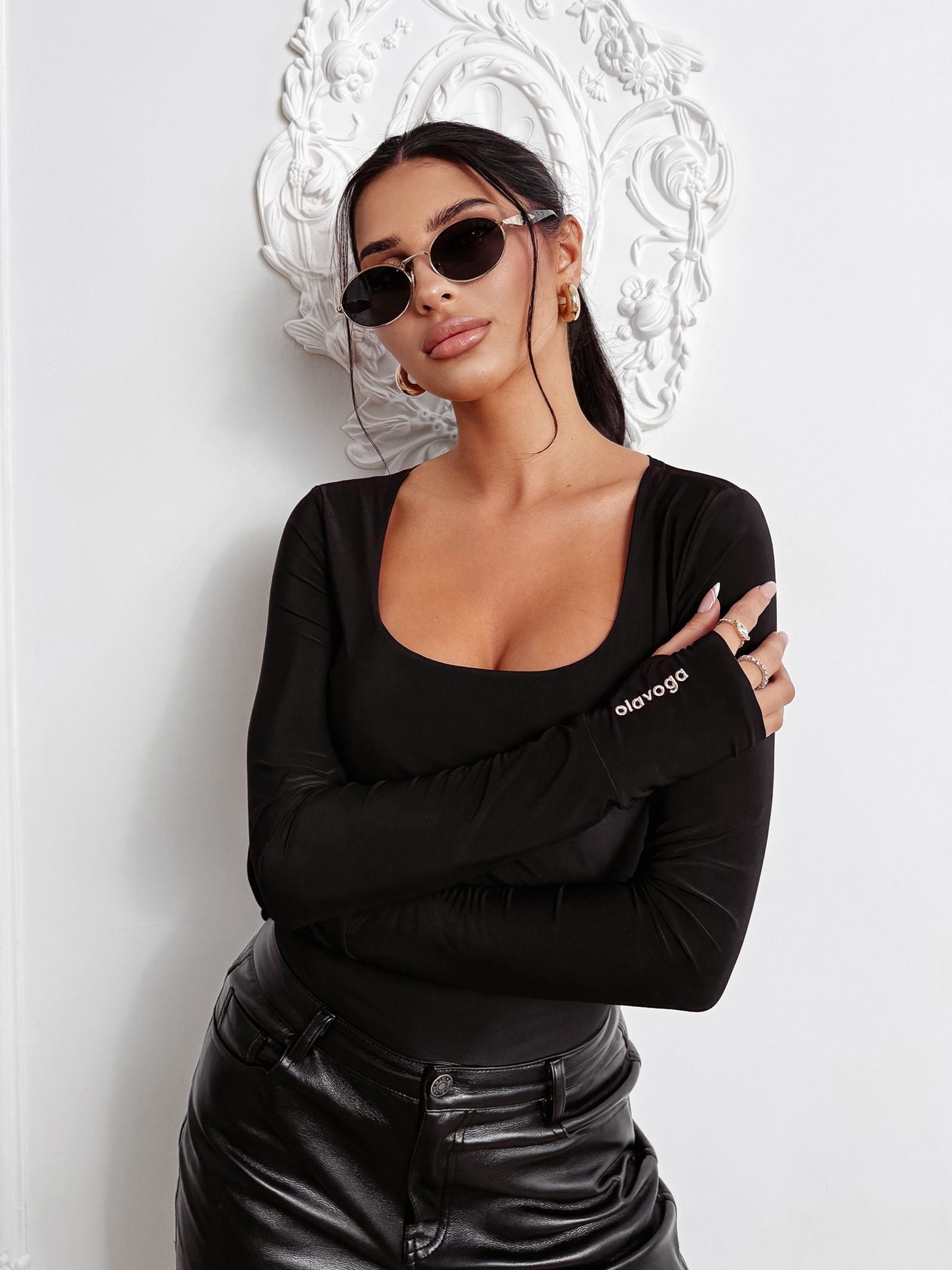 Body dopasowane OLAVOGA ETERNAL GRACE czarne Body dopasowane OLAVOGA ETERNAL GRACE czarne