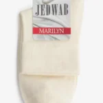 Skarpetki damskie z tencelem i jedwabiem Silk Sock off white