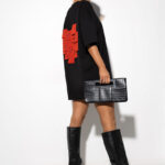 Damski T-shirt Smile Miss City czarny