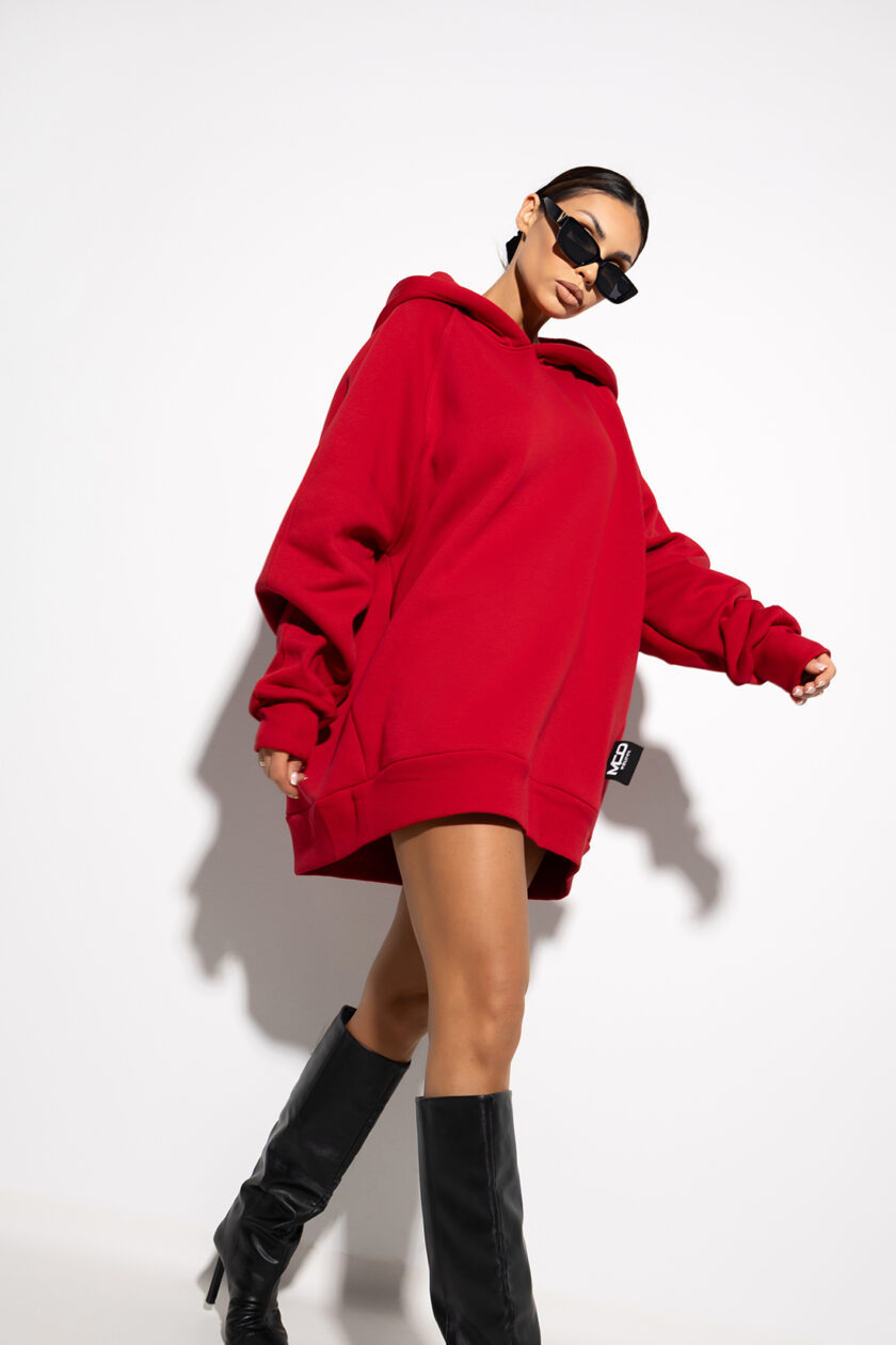 Bluza damska Smile Miss City czerwona