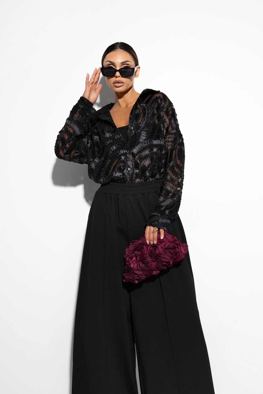 Koszula damska Trust Me Miss City czarna