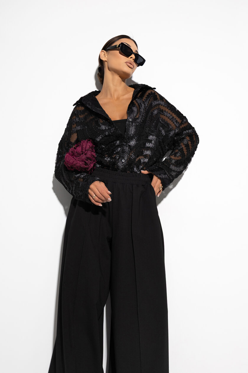 Koszula damska Trust Me Miss City czarna