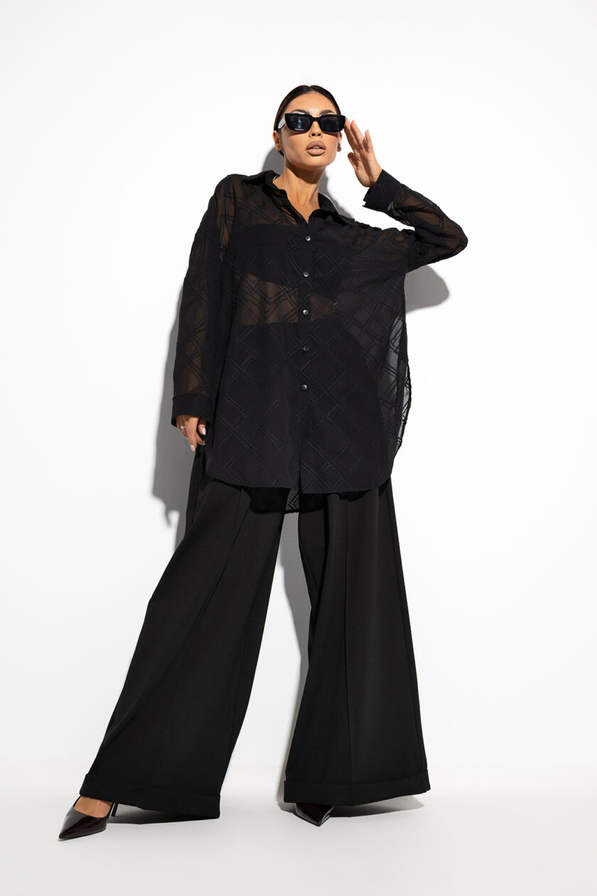 Koszula damska Good Day Miss City czarna