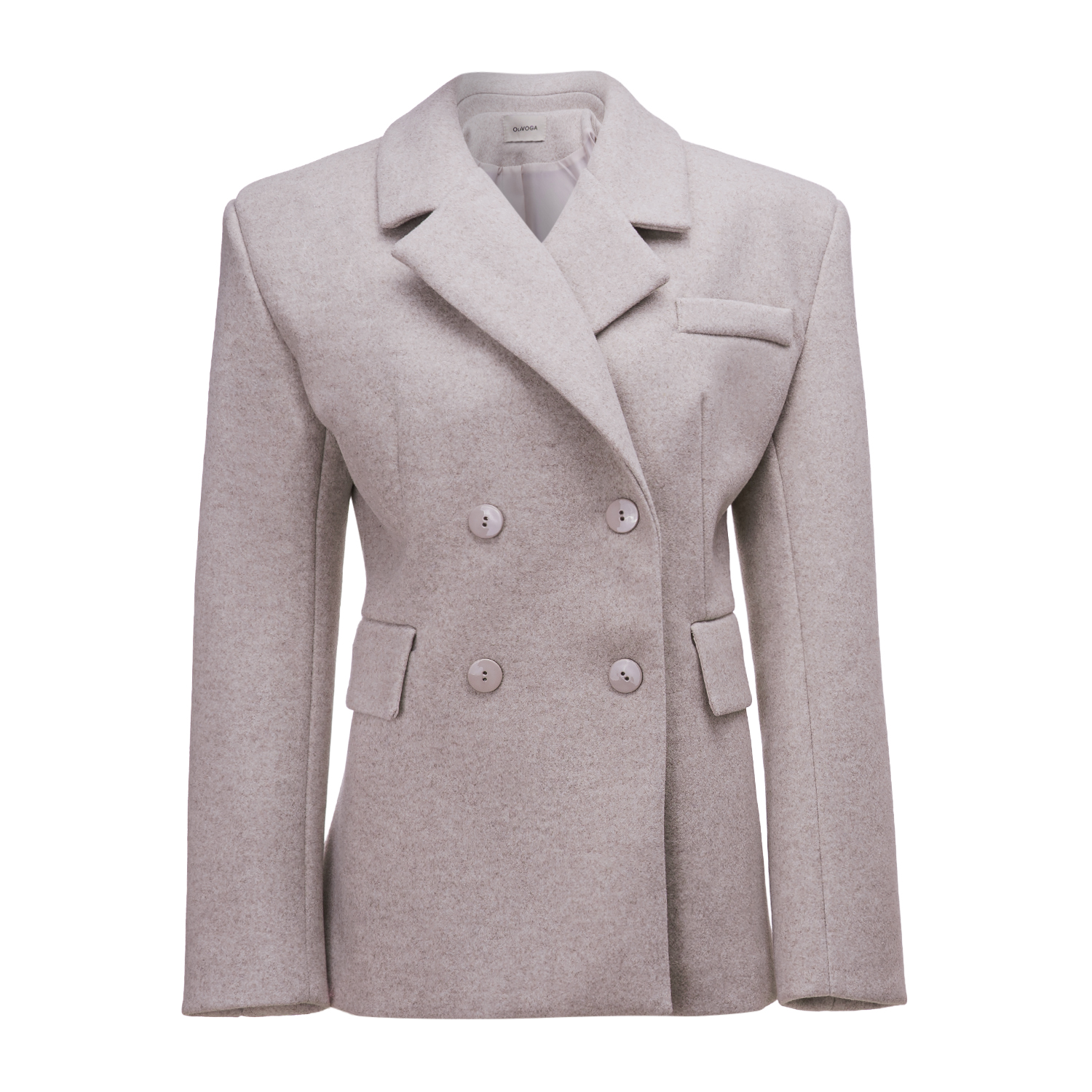 Marynarka damska OLAVOGA HUSH beżowa