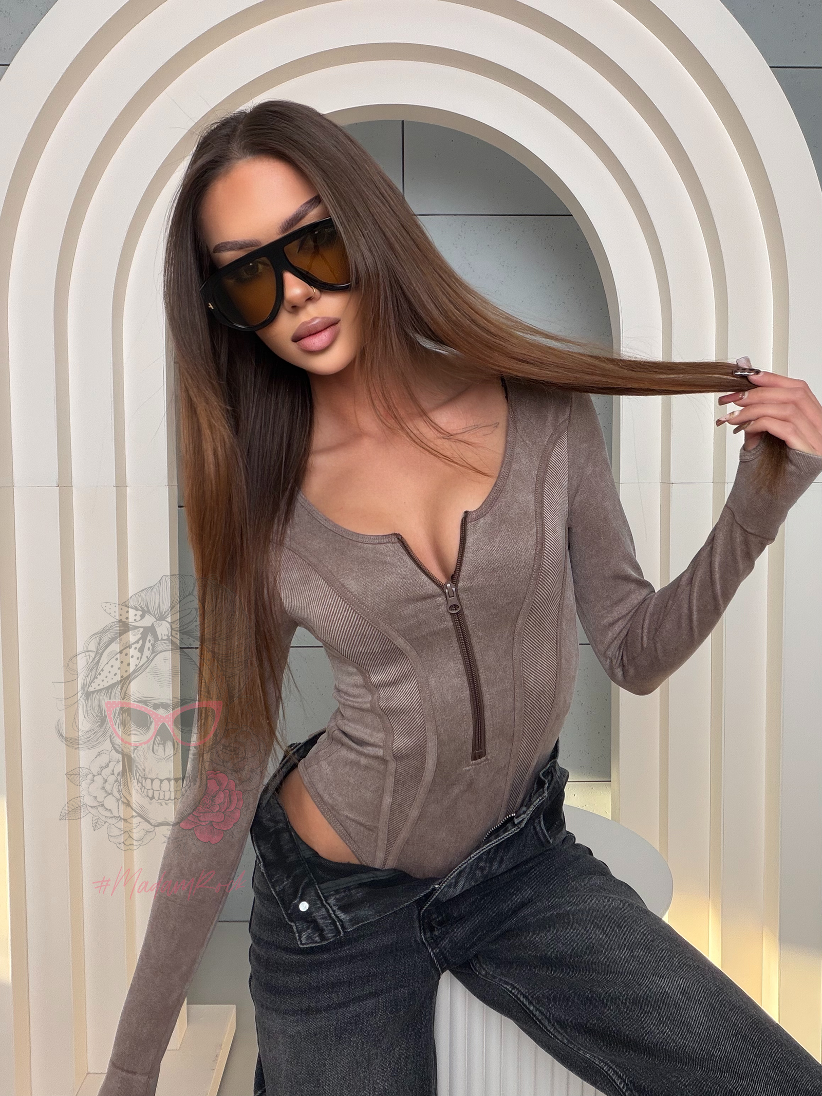 Body modelujace Figura brązowe