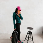 Bluza damska OLAVOGA EMERA zielona