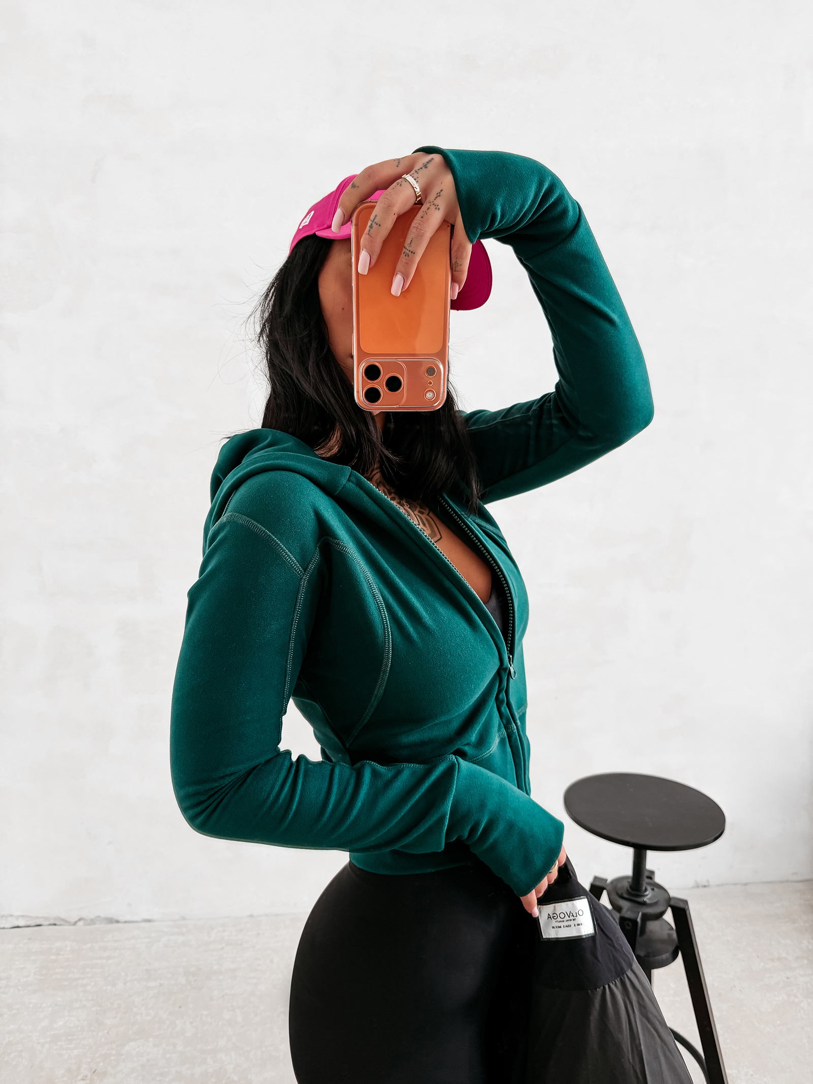 Bluza damska OLAVOGA EMERA zielona