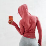 Bluza damska OLAVOGA EMERA koralowa