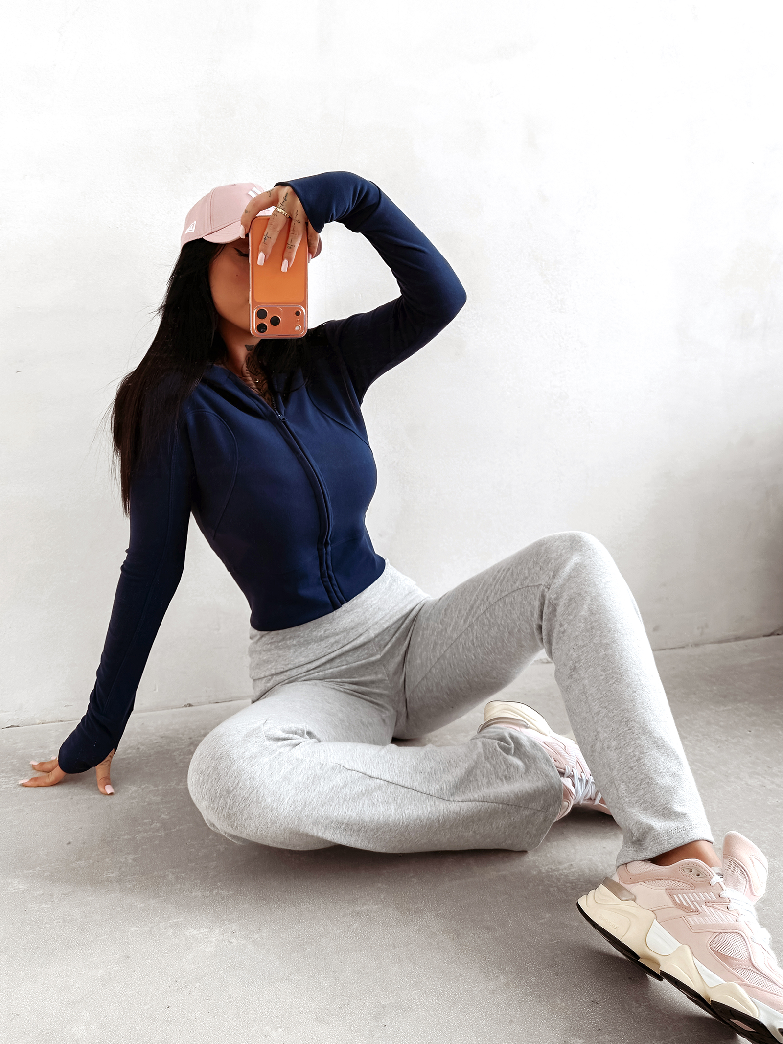 Bluza damska OLAVOGA EMERA granatowa