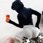 Bluza damska OLAVOGA EMERA granatowa